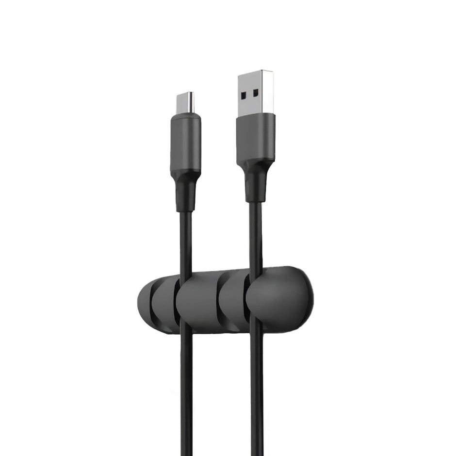 Green Lion – מארגן כבלים 8 ב-1 – שחור