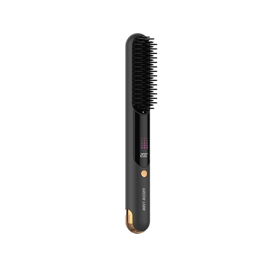 מברשת שיער אינפרא־אדום Green Lion Infrared Hair Comb – שחור 🖤
