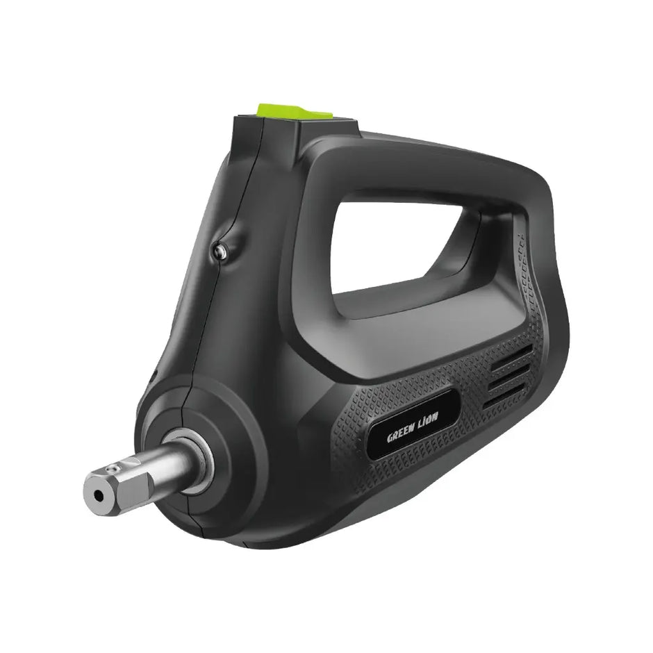 ערכת מגבה רכב חשמלית Green Lion Electric Car Jack Kit עם תאורת LED – שחור