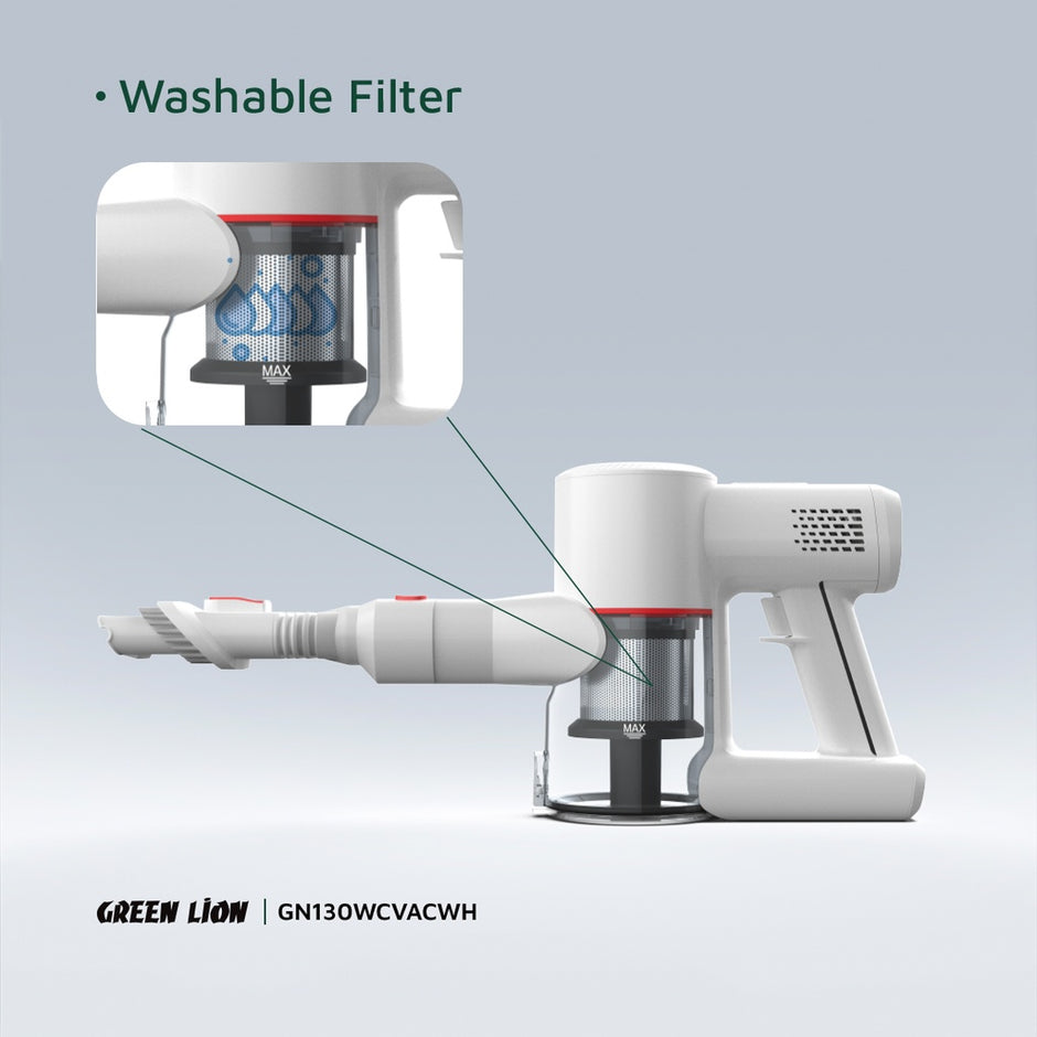שואב אבק Green Lion Turbo Vacuum Cleaner – לבן
