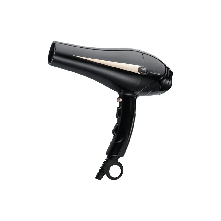 מייבש שיער מקצועי Green Lion Professional Hair Dryer – 2000W, שחור 💨🖤