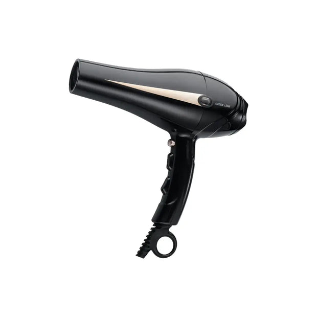 מייבש שיער מקצועי Green Lion Professional Hair Dryer – 2000W, שחור 💨🖤