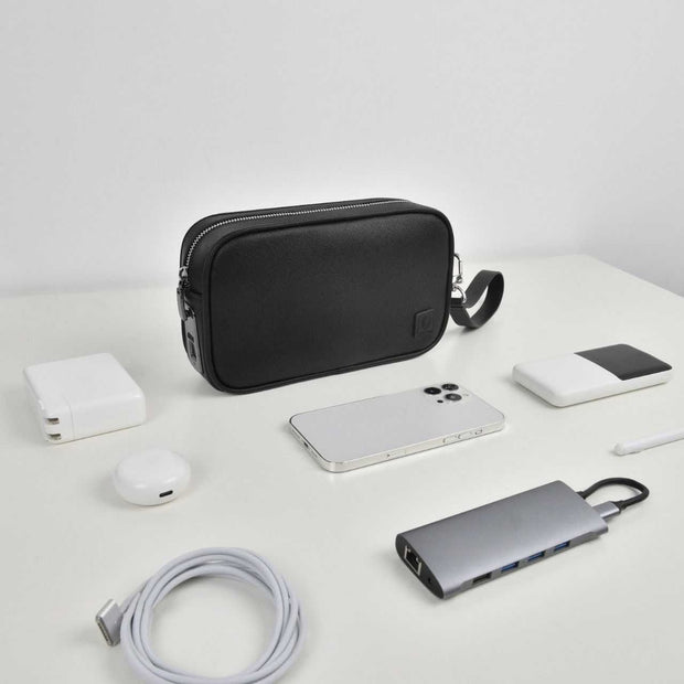 ארנק חכם לציוד אבטחה Green Lion Elegant Smart Security Pouch – שחור 🛡️🖤