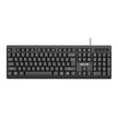 סט מקלדת ועכבר חוטיים Green Lion GKM-100 Wired Keyboard and Mouse – שחור ⌨️🖱️🖤