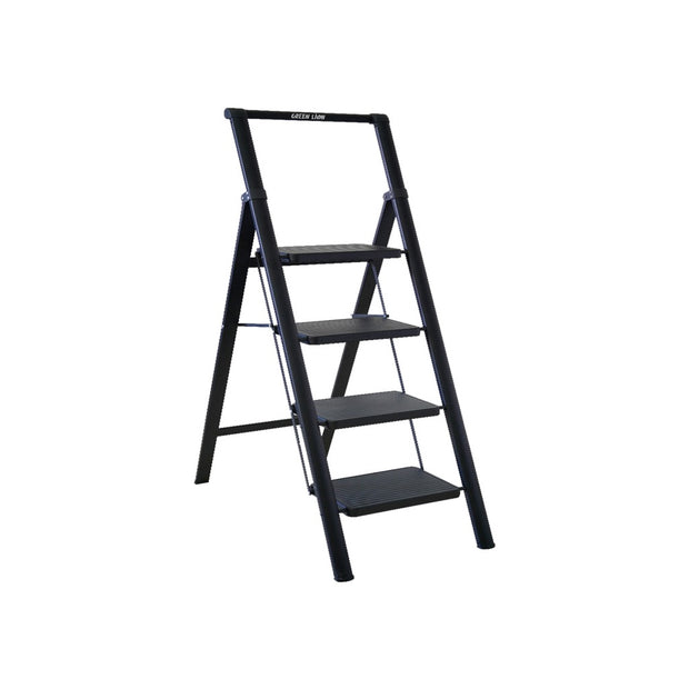 סולם מתקפל Green Lion Foldable Ladder 150KG – שחור