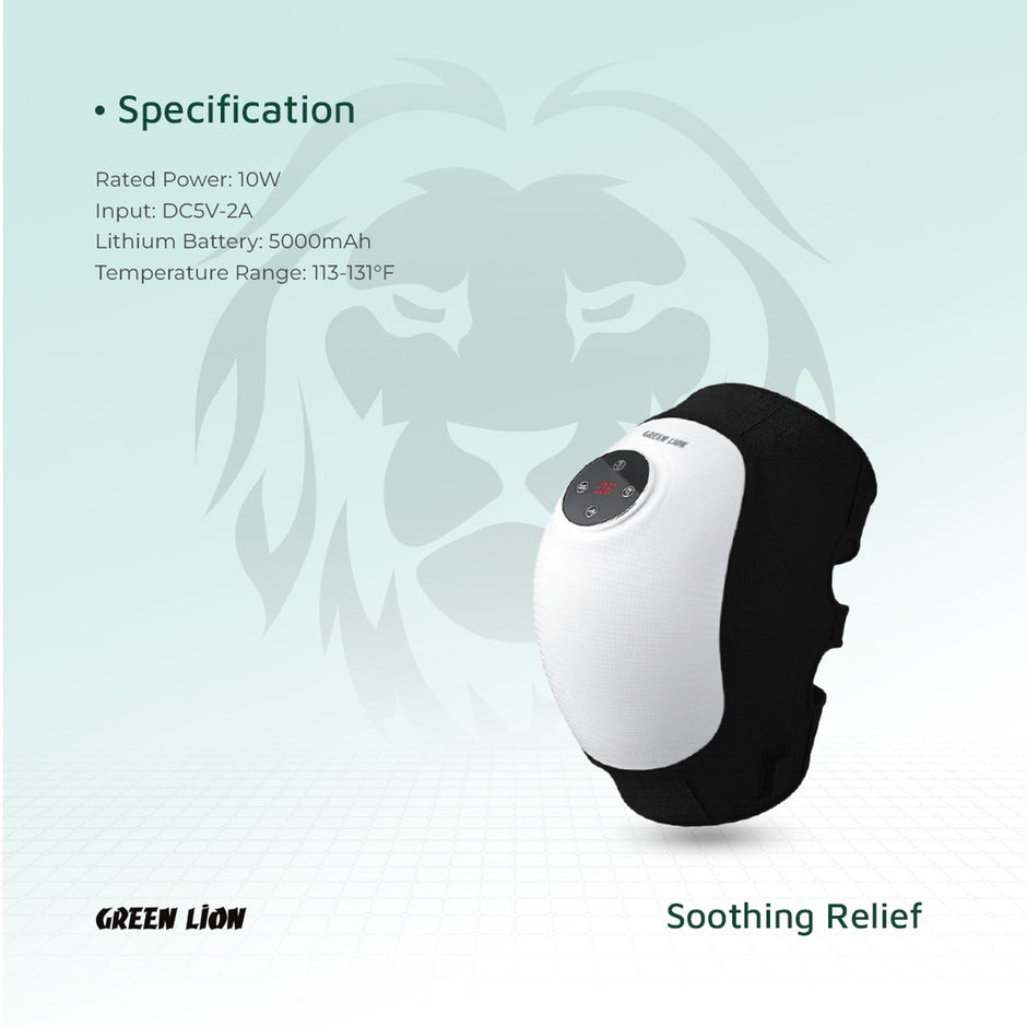 מכשיר עיסוי מפרקים Green Lion Joint Massager – לבן 🤍✨