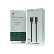 כבל טעינה Green Lion USB-A ל-Lightning עשוי PVC באורך 3 מטר – שחור