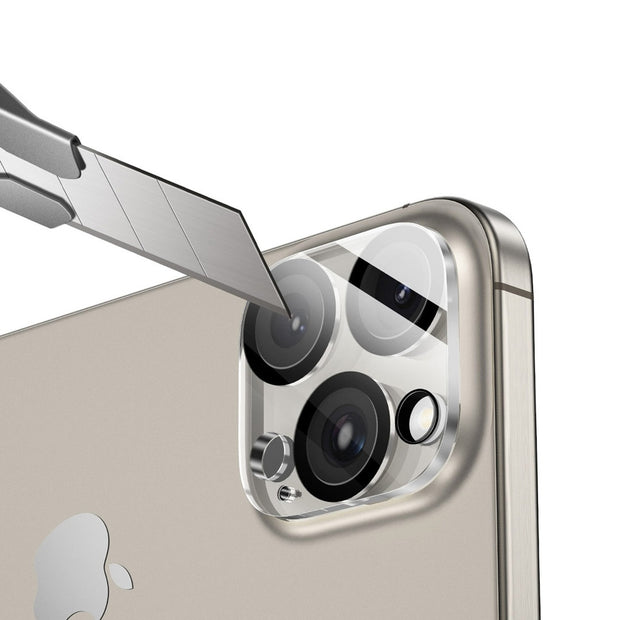 מגן עדשות שקוף Green Lion Transparent Lens – iPhone 16 Pro / iPhone 16 Pro Max – שקוף 📸🤍✨