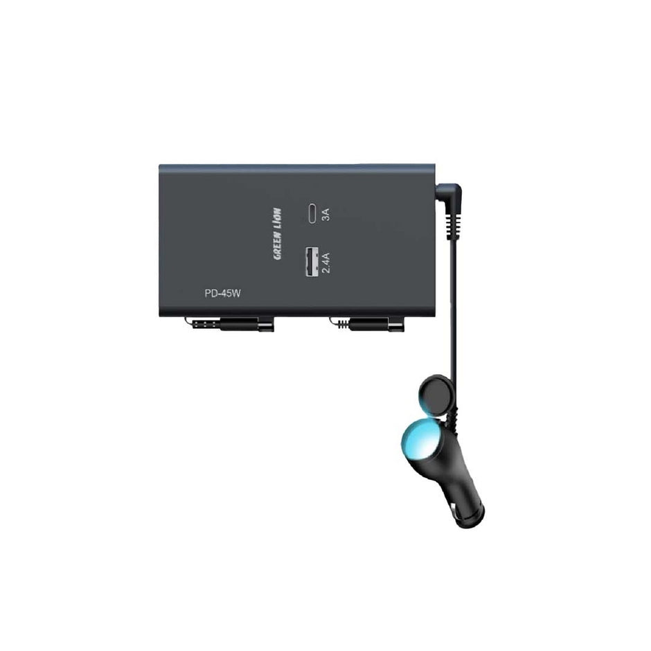 מטען רכב למושב האחורי Green Lion – שחור