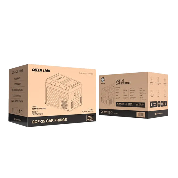 מקרר לרכב Green Lion GFC-35 Car Fridge – שחור