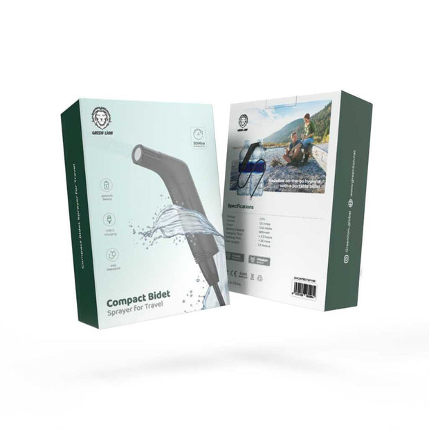 מרסס בידט קומפקטי Green Lion Compact Bidet Sprayer – שחור 🖤