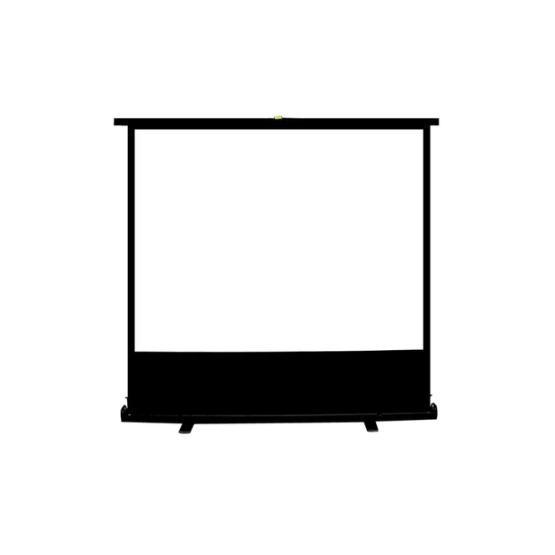 מסך הקרנה נייד Green Lion Portable Projector Screen בגודל 80 אינץ’ – לבן מט