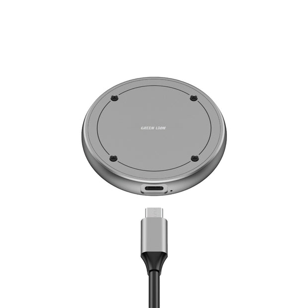 מארז אחסון Green Lion MagSafe SSD M.2 NVME SSD Case – אפור 🔘💽