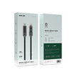 כבל Green Lion USB-C ל-Lightning עם צג דיגיטלי – שחור