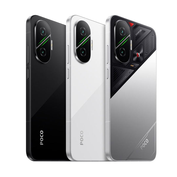 סמארטפון POCO F7 5G גרסה 12GB+256GB בצבע כסוף