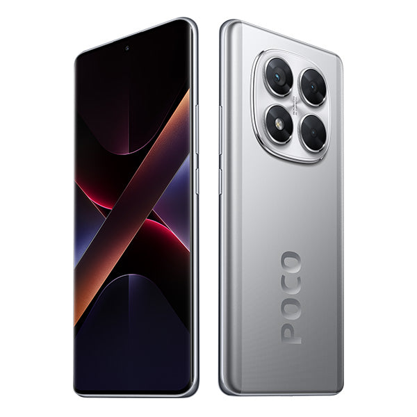 סמארטפון POCO X7 5G גרסה 12GB+512GB בצבע כסוף