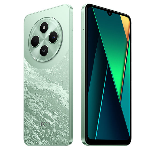 סמארטפון POCO C75 NFC גרסה 8GB+256GB בצבע ירוק