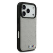 BMW Luxury MagSafe PU Leather Case – iPhone 17 Pro | Grey