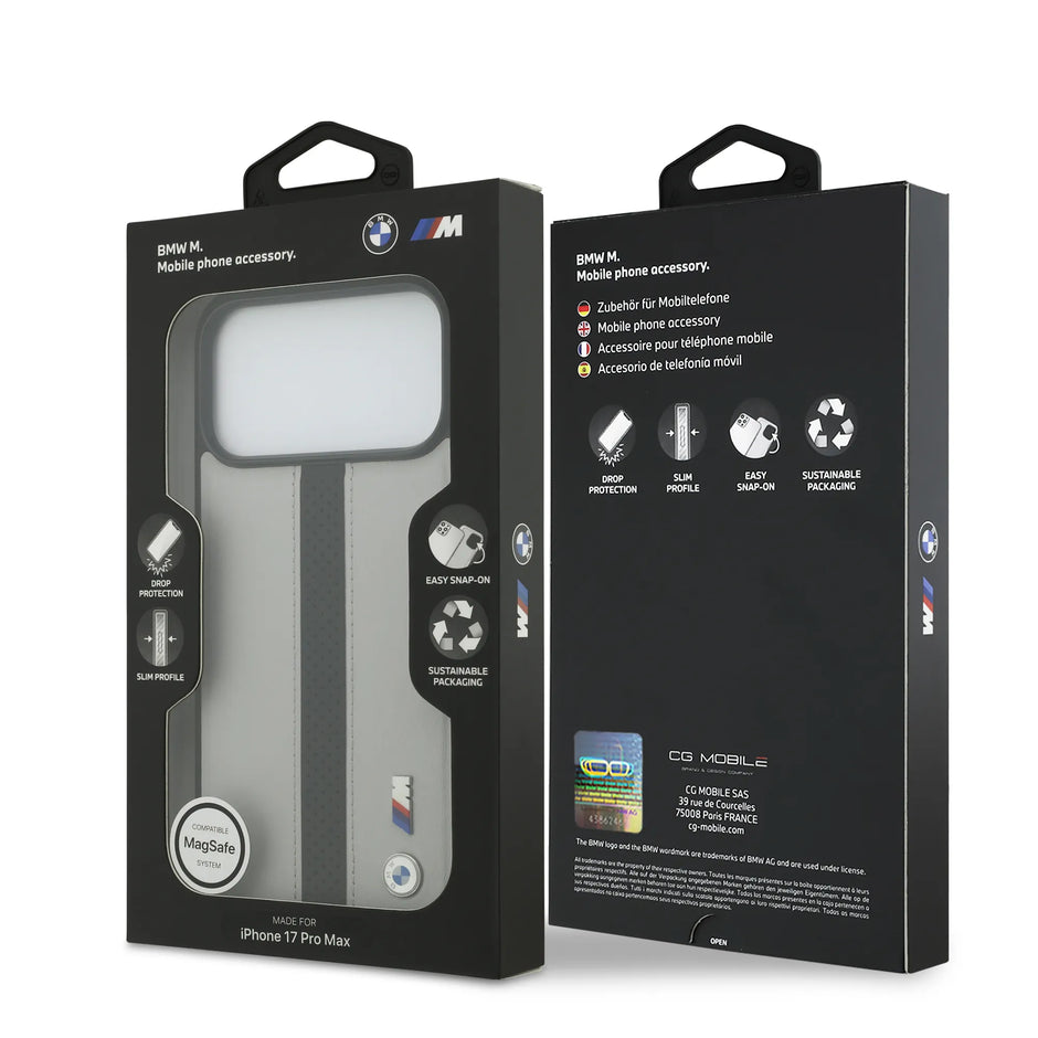 BMW Luxury PU Leather Case – iPhone 17 Pro Max