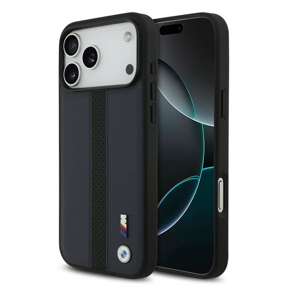 BMW Luxury PU Leather Case – iPhone 17 Pro Max