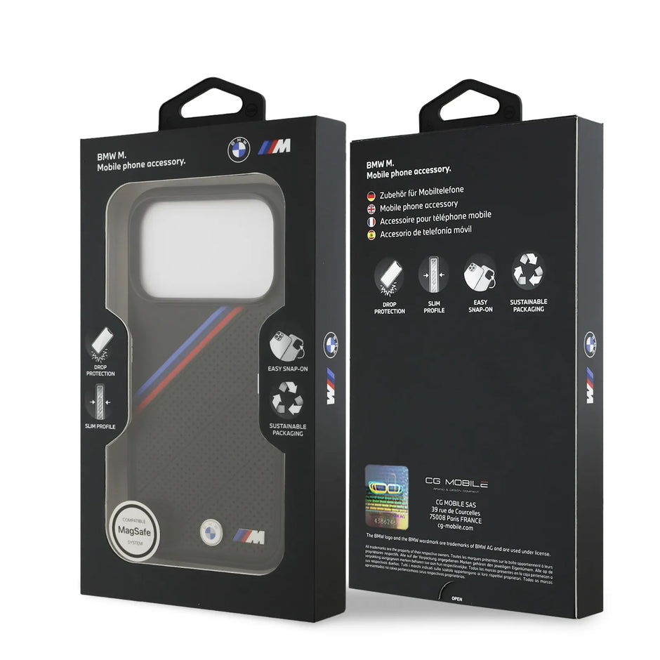 BMW Luxury MagSafe PU Leather Case – iPhone