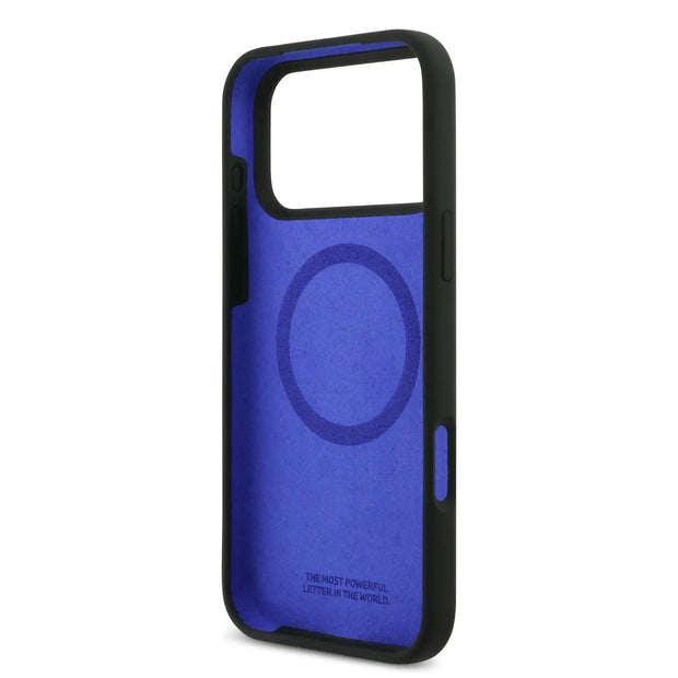 BMW Luxury MagSafe Liquid Silicone Case – iPhone 17 Pro Max | Black