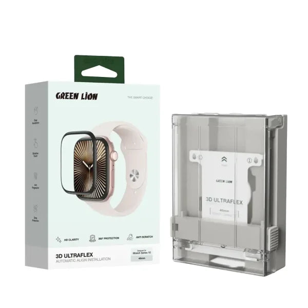 מגן מסך 3D גמיש Green Lion 3D Ultraflex – שקוף