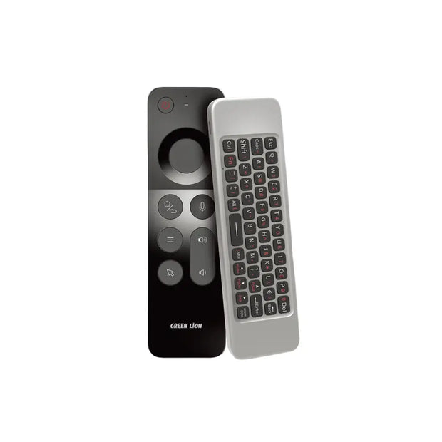 שלט אלחוטי חכם עם מקלדת Green Lion 4-in-1 Wireless Remote – שחור