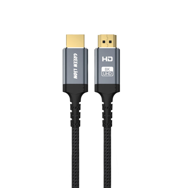 כבל HDMI 8K של Green Lion באורך 2 מטר – שחור