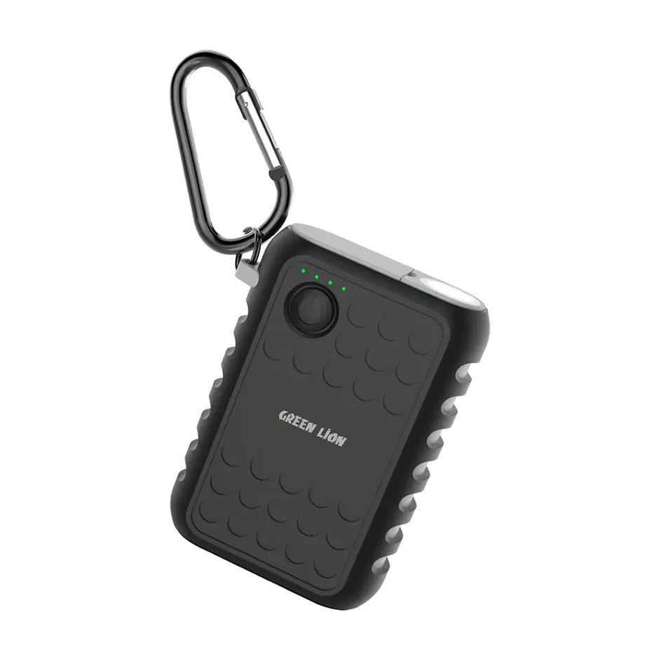 מטען נייד Green Lion Armor Power Bank 10050mAh PD 20W – שחור