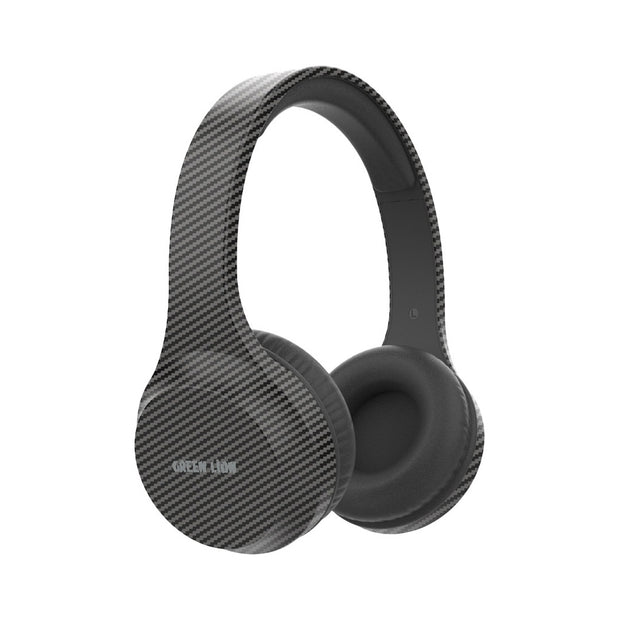 אוזניות אלחוטיות Green Lion Carbon Beat – שחור 🎧🖤