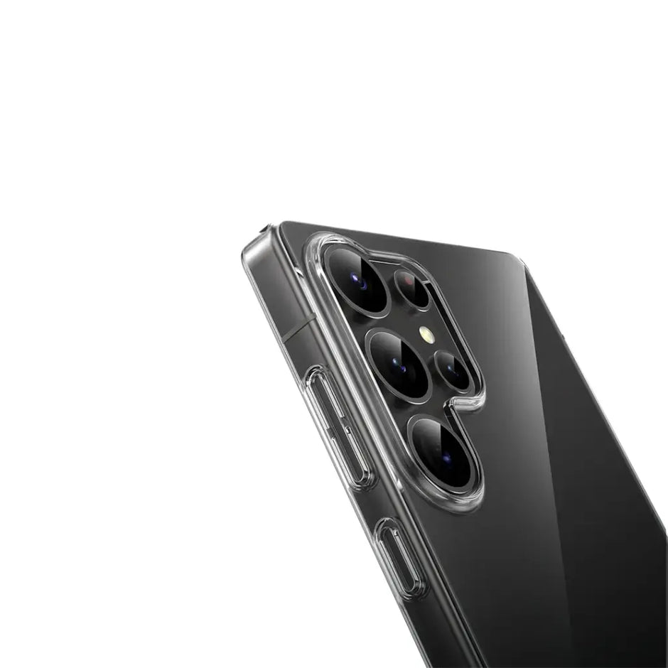 כיסוי קשיח Green Lion Delgado PC לסמסונג S25 Ultra – שקוף