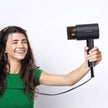 מייבש שיער מתקפל Green Lion Foldable Hair Dryer Lite – 1200W, אפור 💨🖤