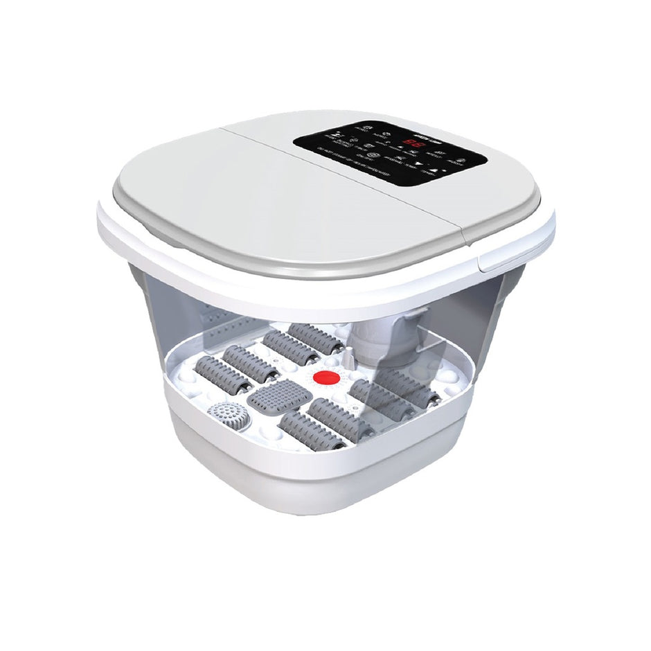 אמבט עיסוי מתקפל לרגליים Green Lion Foldable Foot Bath Massager – אפור 🖤