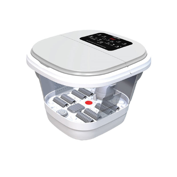 אמבט עיסוי מתקפל לרגליים Green Lion Foldable Foot Bath Massager – אפור 🖤