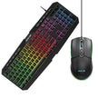 מקלדת ועכבר גיימינג Green Lion GK-400 RGB – שחור ⚡🎮