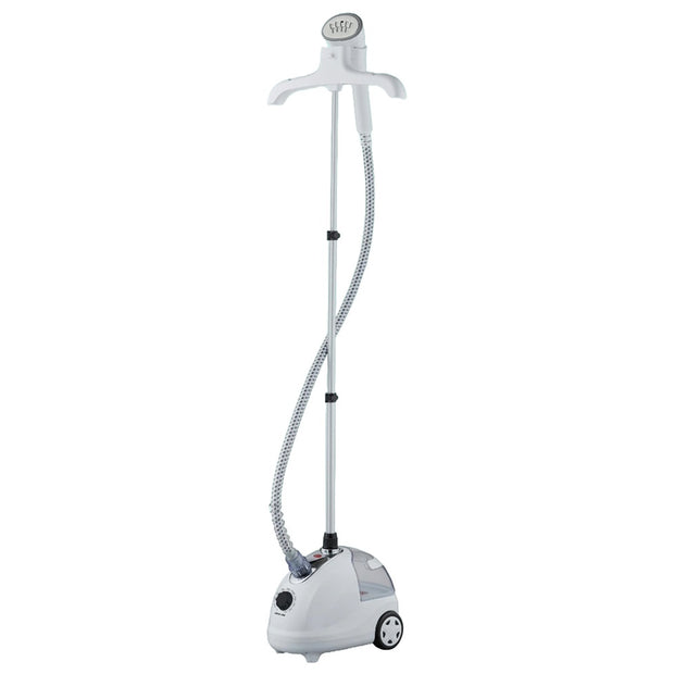 מגהץ קיטור אנכי רב-תכליתי Green Lion Portable Garment Steamer בעוצמה של 2000W – מיכל 1.8 ליטר – לבן