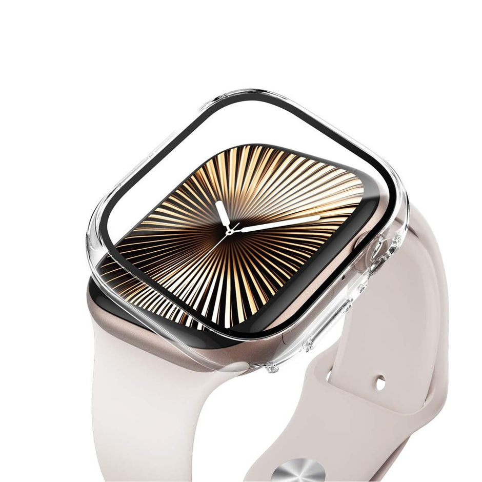 מגן קשיח לשעון Apple Watch Green Lion Guard Plus PC Case – שקוף