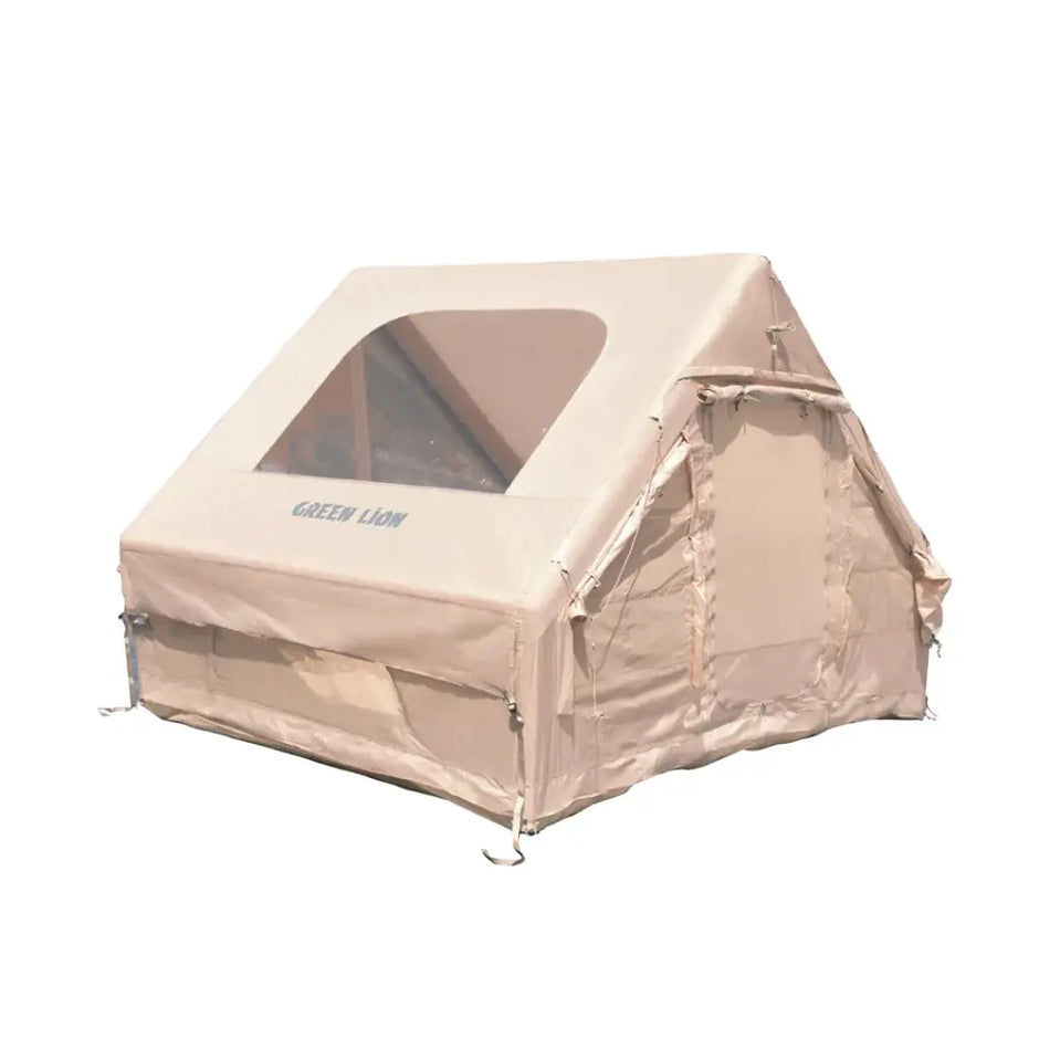 אוהל מתנפח Green Lion GT-4X Inflatable Camping Tent – בז’ 🏕️🤎