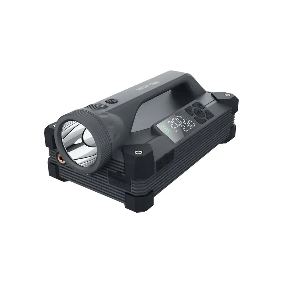 מטען התנעה לרכב Green Lion JX66 Jump Starter בעוצמה של 24,000mAh – אפור