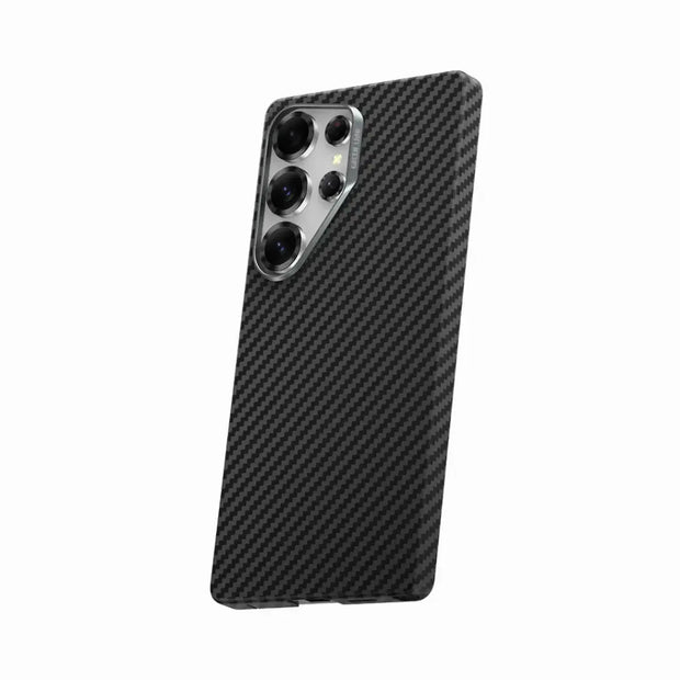 כיסוי מגנטי Green Lion MagSafe Kevlar Armor לגלקסי S25 Ultra – שחור 🛡️📱