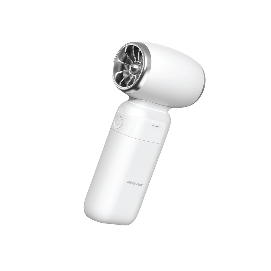 מטען נייד עם מאוורר Green Lion Multifunctional Powerbank 10000mAh – לבן