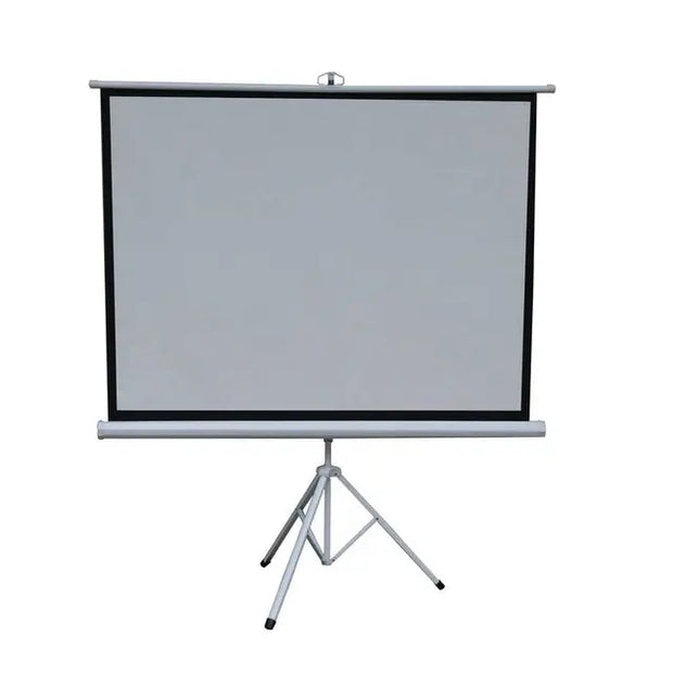 מסך הקרנה נייד עם חצובה Green Lion Portable Projection Screen 72″ – לבן מט