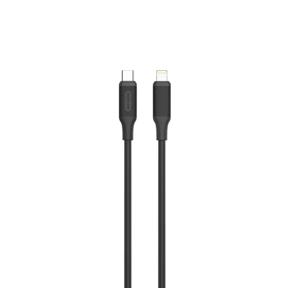 מטען קיר Green Lion PD 20W + QC כולל כבל USB-C ל-Lightning – שחור