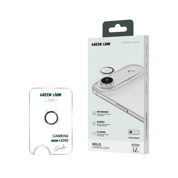 מגן עדשת מצלמה Green Lion Solo Lens לאייפון 17 Air 📸✨