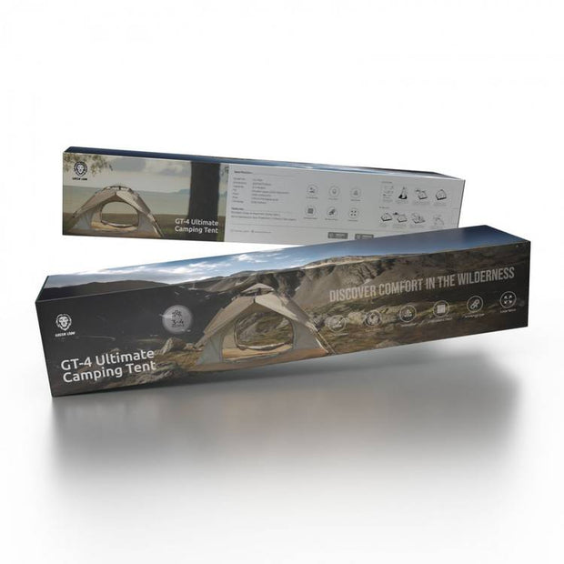 אוהל קמפינג Green Lion GT-4 Ultimate – בז’ 🏕️🤎ر