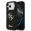 Guess Luxury Liquid Silicone Case – iPhone 17 Pro Max | Black