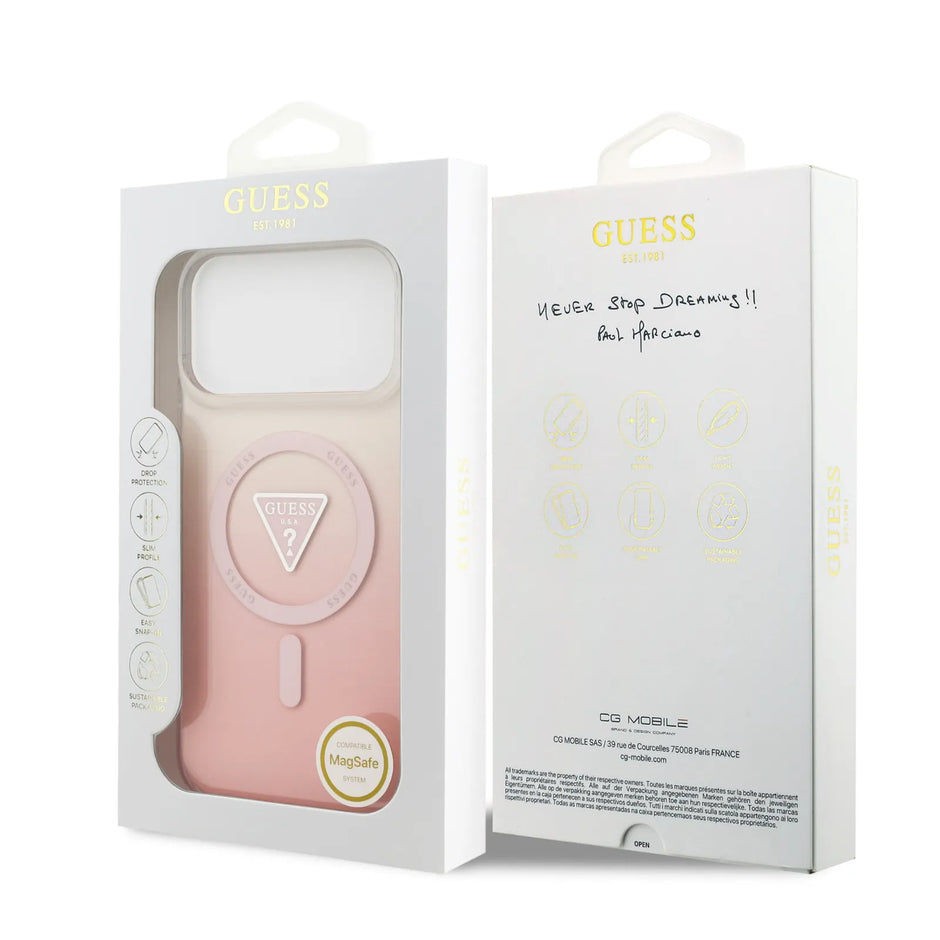 Guess Luxury MagSafe IML Gradient Case – iPhone 17 Pro Max
