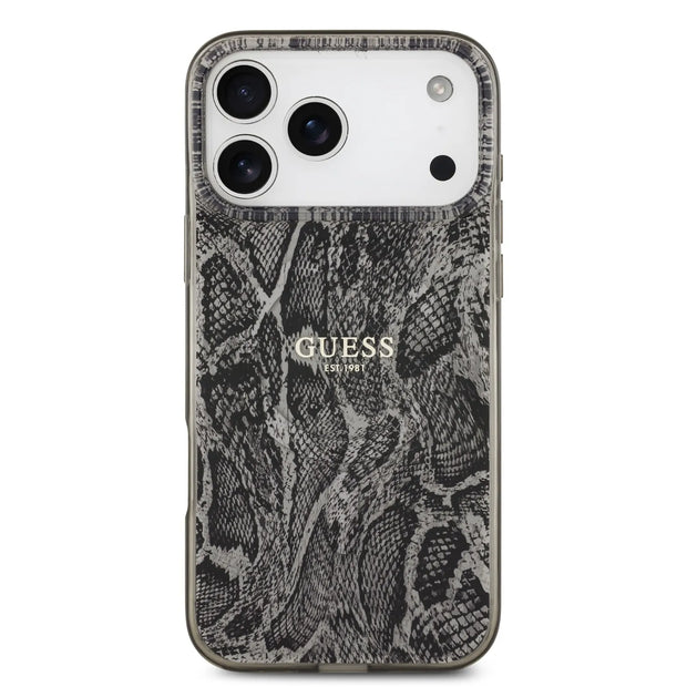 Guess Luxury MagSafe PC+TPU Case – iPhone | Python Pattern