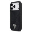 Guess Luxury MagSafe PU Leather Glitter Case – iPhone 17 Pro